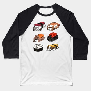 Sushi Shih Tzu Baseball T-Shirt